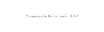 Jobs von Pomplunspanier Kommunikation GmbH